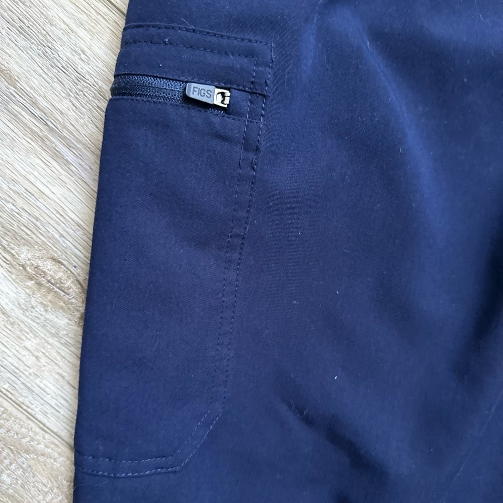 FIGS Technical Collection Jogger Scrub Pants Navy Blue XXL - Picture 4 of 8